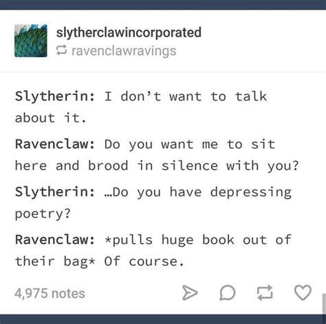 can a ravenclaw dating a slytherin